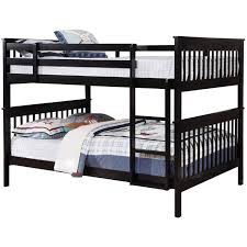 Maybe you would like to learn more about one of these? Bowery Hill Full Over Full Bunk Bed In Black Heavy Duty 400lbs Per Bunk Walmart Com Walmart Com