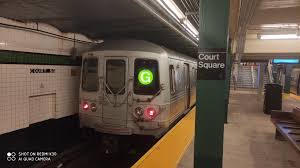 R32 a train and r46 c trains @ euclid avenue. R46 G Train Nycrail