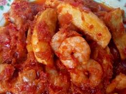 Sambal radio a traditional dish from sarawak, it is an omelette mixed with fried belacan and anchovies. Cara Membuat Udang Balado Yang Enak Dan Lezat Indozone Id