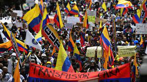 Bogotá, colombia — protests have rocked colombia for more than a month, with thousands of people pouring into the streets of its major cities, demonstrators blocking major roads and the police responding at times with lethal force. Colombia Protests Intensify With At Least 24 Dead Financial Times