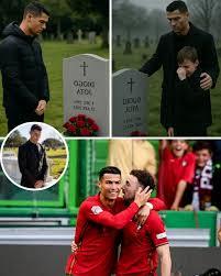 Cristiano Ronaldo Said He Wouldn't Go — But Then He Showed Up Alone, Under  Moonlight, At Diogo Jota's Grave He told the world he wouldn't attend. He  said it with grace, with
