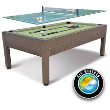 Eastpoint Sports 84 Inch Outdoor Billiard Pool Table With Table Tennis Top Jet Com Billiard Pool Table Outdoor Pool Table Pool Table