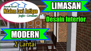 Inspirasi model rumah joglo modern yang unik. Desain Interior Rumah Joglo Modern 2 Lantai Youtube
