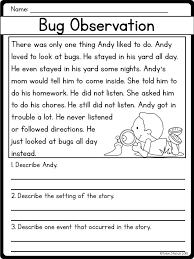 Story Elements Rl1 3 Story Elements Worksheet Story Elements Reading Comprehension Passages