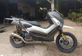 Spion variasi nmax modle r25 buat modifikasi motor lain juga bisa. Modifikasi Yamaha Nmax Off Road Disulap Jadi Skutik Garuk Tanah Yang Penting Yakin Kobayogas Com Your Automotive Blog