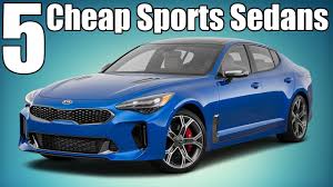 Best luxury sedans under $40k. 5 Cheap Modern Sports Sedans 10k 40k Youtube