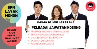 Semua permohonan hanya boleh dibuat secara online dengan menggunakan laman sesawang rasmi yang telah disediakan oleh pihak universiti malaysia kelantan. Fresh Graduate Tiada Pengalaman Bekerja Jangan Lepaskan Peluang Mohon Jawatan Pelbagai Bidang Di Sini Spm Pun Boleh Mohon Tau
