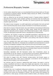 Download Professional Biography Template In 2020 Biography Template Biography Book Report Template Book Report Templates