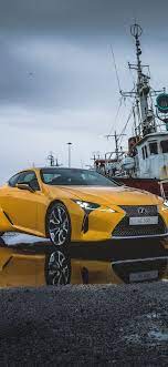 Lexus Lc 500 Luxury Sedan Yellow 1125x2436 Wallpaper Lexus Lc Luxury Sedan Lexus