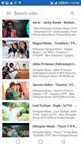 Ethiopian Music Video For Android Apk Download