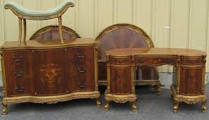 1920 S Chippendale Style Bedroom Set Walnut Inlay 1920s Bedroom Art Gallery Interior Stylish Furniture