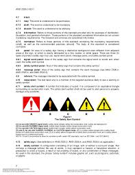 Ansi Z535 3 2011 Criteria For Safety Symbols