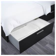 Black Bed Frame With Storage Ikea Ikea Brimnes Bed Frame With Storage Headboard Black Leirsund Bed Frame With Storage Bed Frame Black Headboard