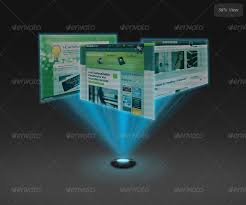 Web Hologram Mockups Affiliate Web Sponsored Hologram Mockups Hologram Futuristic Art Mockup