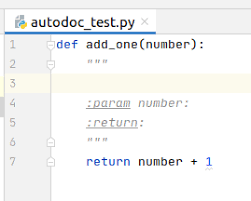 It is added as a regular comment. Automatic Documentation With Pycharm By Dj Nrrd Medium
