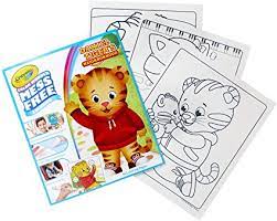 Daniel tiger coloring pages daniel tiger birthday. Amazon Com Crayola Color Wonder Daniel Tiger S Neighborhood 18 Mess Free Coloring Pages Kids Indoor Activities At Home Gift For Age 3 4 5 6 Toys Games