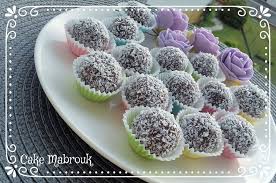 Boules Chocolat Noix De Coco Gateaux Sans Cuisson Cake Mabrouk Recettes Gourmandes