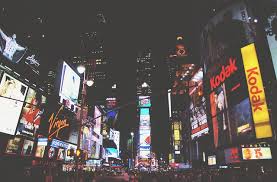68x48 cm yatay kutu boyutu : Times Square New York City Jigsaw Puzzle Instant Jigsaws