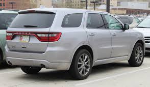 With its supercharged 6.2l hemi® srt hellcat v8 engine and a whopping 710 horsepower, the dodge durango srt ® is a statement of strength. File 2017 Dodge Durango Gt Awd 3 6l Rear 4 20 19 Jpg Wikipedia