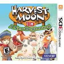 Walmart Harvest Moon A New Beginning Nintendo 3ds Harvest Moon Game Harvest Moon Nintendo 3ds Games