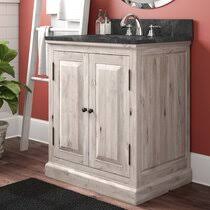 All of our products are made of solid hardwood and wood veneers in elegant designs that are both comfortable and aesthetically pleasing. 36 Elbe Rustic Vanity Wayfair