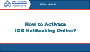 If you still can't access indian overseas bank internet banking login then see troublshooting options here. Iob Net Banking How To Activate Iob Internet Banking