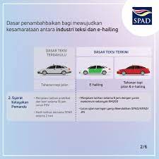 Perkara tersebut diumumkan suruhanjaya pengangkutan awam darat (spad) pada khamis. Apad Channel On Twitter ððžð§ðšð§ððš ð›ðšððšð§ ð¤ðžð§ððžð«ðšðšð§ ð›ð¨ðð² ð¦ðšð«ð¤ð¢ð§ð  Kereta E Hailing Mesti Menggunakan Pelekat Pengenalan Seperti Yang Ditetapkan Oleh Jpj Teksi Tx Mesti Berwarna Merah Dan Putih Dan Kereta Sewa Ts Mesti