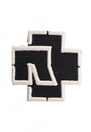 Rammstein logo music rosenrot industrial metal, rammstein, angle, white, text png. Rammstein Logo Aufnaher Impericon Com De
