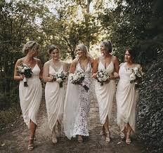 Core Dress Beach Wedding Bridesmaids Dresses Short Beach Wedding Bridesmaid Dresses Off White Wedding Dresses