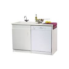 Séparez les couverts en acier de ceux en argent puis. Meuble Sous Evier N F Lave Vaisselle 1 Porte Blanc 1200x600