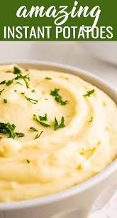 Have Everyone Thinking You Spent A Long Time Peeling Boiling Mashing And Mixing Pot Instant Potatoes Instant Mashed Potatoes Instant Mashed Potatoes Recipes