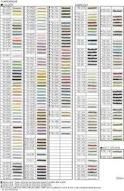 Veracious Mill Hill Bead Color Chart Conversion Of Mill Hill