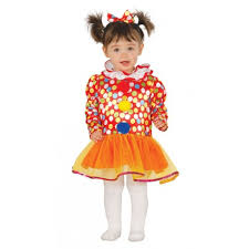 Parrucca, bastone, guanti e scarpe. Costume Carnevale Payasita Pagliaccio Clown Bambina 6 12 Mesi Vestito Completo Cerchietto E Fiocco No Accessori C 10095 Parole E Pensieri