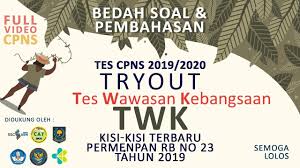 Soal Cpns Hots Twk Berbagai Subtes Terbaru 2019 2020 Youtube