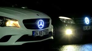 Mercedes Lighted Logo Emblem Youtube