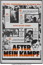 Sprijatelji se sa židovom schlomom herzlom dok radi na svom romanu. After Mein Kampf Joseph Brenner Associates 1961 One Sheet 27 Lot 54007 Heritage Auctions