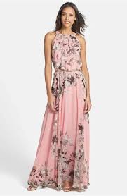 Free Shipping And Returns On Eliza J Off The Shoulder Maxi Dress Regular Amp Petite At Maxi Dress Wedding Floral Print Chiffon Maxi Dress Floral Maxi Dress