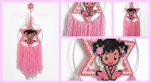 Attrape Reve Petite Danseuse Etoile Dreamcatcher Hama Beads By Magic Perles Danseuse Etoile Petite Danseuse Danseuse