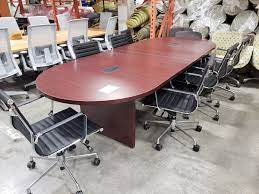 Favorite this post may 20 barely used 8' conference table for sale $699 (tucker) pic hide this posting restore restore this posting. Office Source 10 Racetrack Conference Table W Slab Base Laber S Furniture