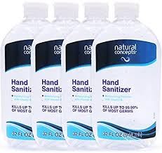 But it doesn't do anything to physically remove germs from your skin like soap and water do. Amazon Com Natural Concepts Hand Sanitizer Gel Bulk Pack Of 4 32 Oz Bottles 65 Ethyl Alcohol Protect Aga In 2020 Hand Sanitizer Sanitizer Fragrance Free Products
