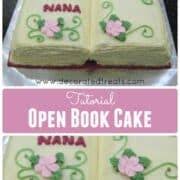 Последние твиты от book cake (@book_cake). Open Book Cake Decorating Tutorial Decorating Idea Decorated Treats