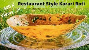 How To Make Karari Roti Detailed Recipe With All The Steps Crispy Karari Roti Youtube In 2021 Roti Roti Recipe Indian Snacks