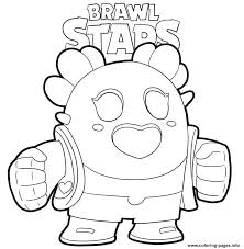 Today i'll be showing you how to draw spike from brawl stars. Sakura Spike Brawl Stars Coloring Pages Printable