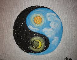 Worldwide shipping available at society6.com. Day And Night Ying Yang Painting By Angie Butler