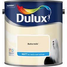 Dulux Buttermilk Matt Emulsion Paint 2 5l