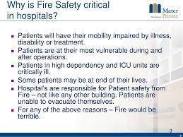 Emergency use of oxygen in the patient's home. Fire Safety In Hospitals Ppt Download