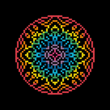 Check spelling or type a new query. Public Domain Rainbow Mandala Cross Stitch Pattern For Clever Octopus Cross Stitch Quest