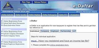 Once you register for a tax, then this department will allocate the income tax number to you. Personal Income Tax E Filing For First Timers In Malaysia Mypf My