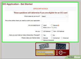 Its operations have started from 04 november 2020. How To Apply For An Oci Card In The U S 11 Steps With Pictures
