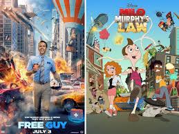 A bank teller discovers that he's actually an npc inside a brutal, open world video game. I Knew That Free Guy Poster Felt Somewhat Familiar Milomurphyslaw